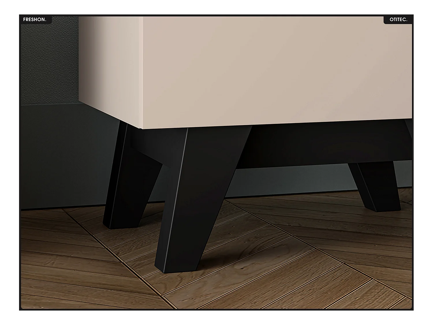 Table de chevet - L.50 x H.53 x P.34 cm - FRESHON