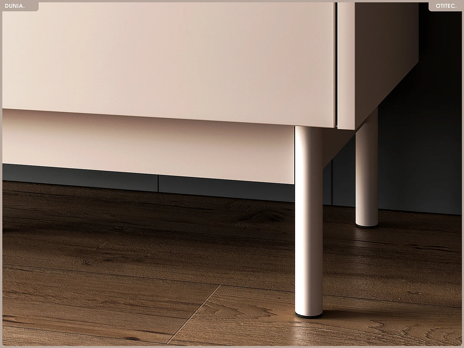 Armoire vitrine - L.55 x H.193 x P.40 cm - DUNIA