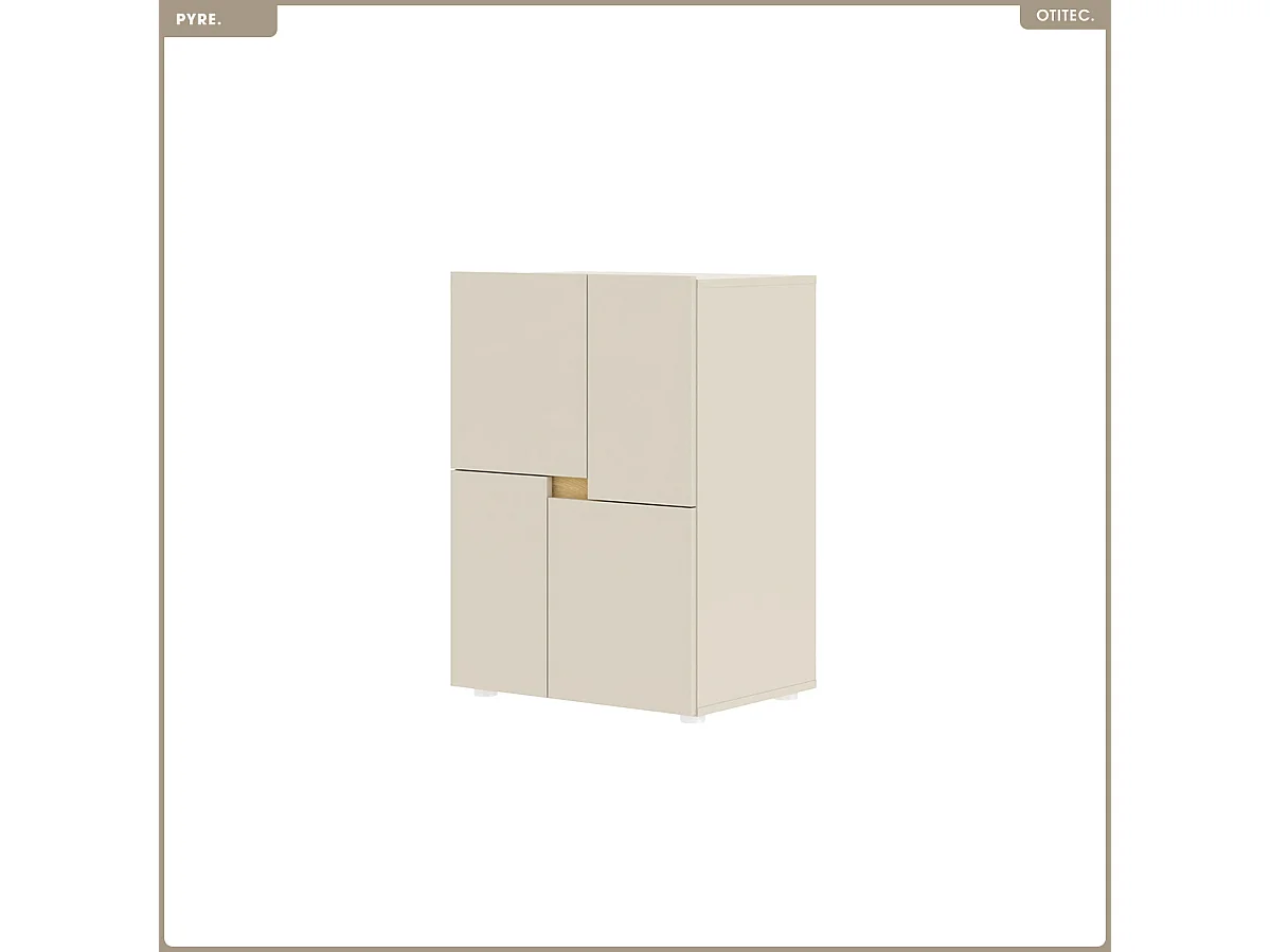 Commode - H.84 x L.60 x P.42 - PYRE - CACHEMIRE