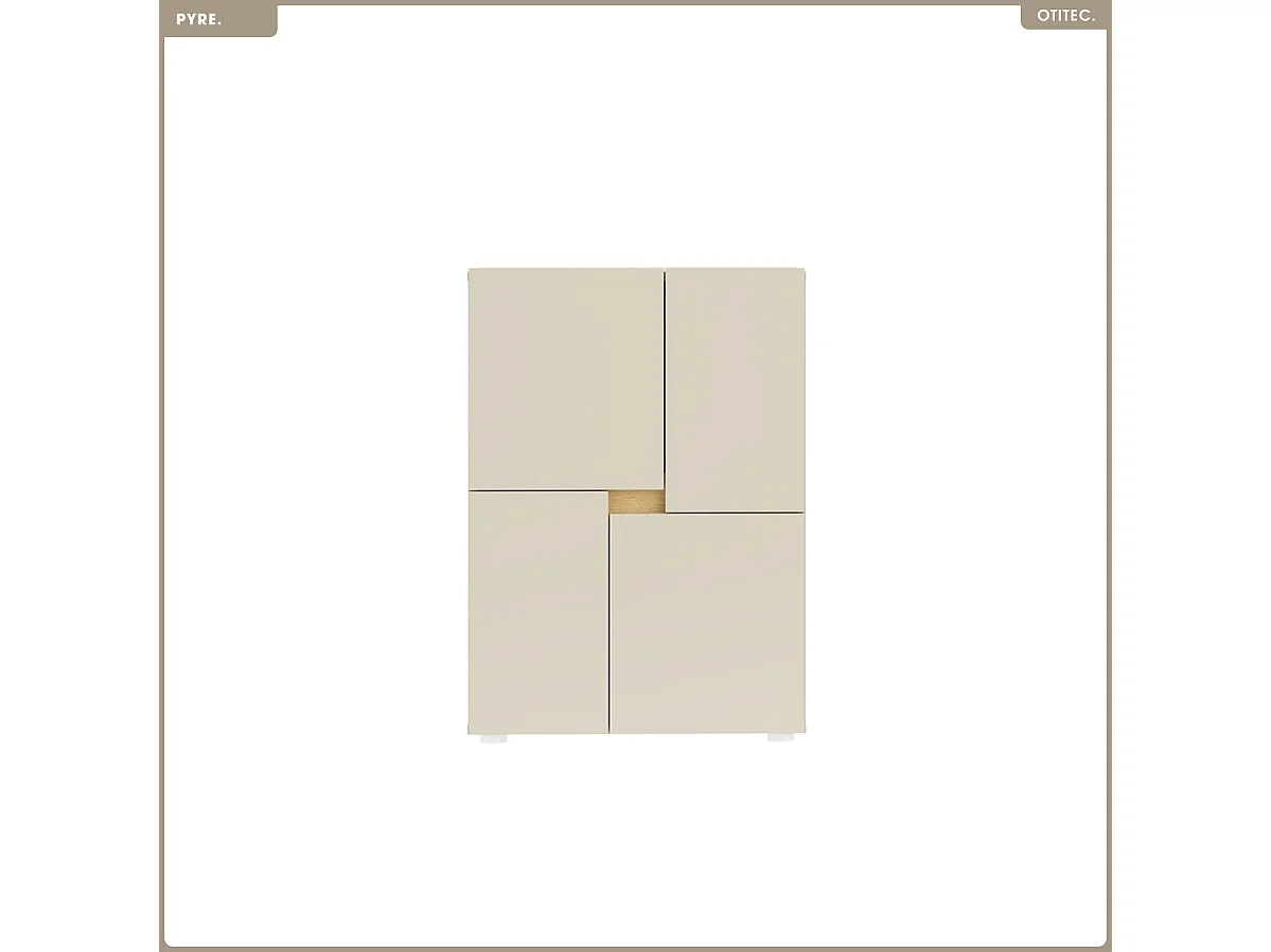 Commode - H.84 x L.60 x P.42 - PYRE - CACHEMIRE