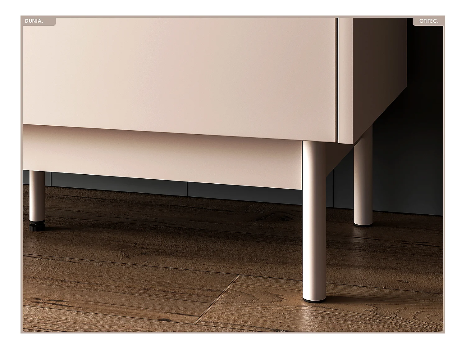 Armoire vitrine - L.92 x H.156 x P.40 cm - DUNIA