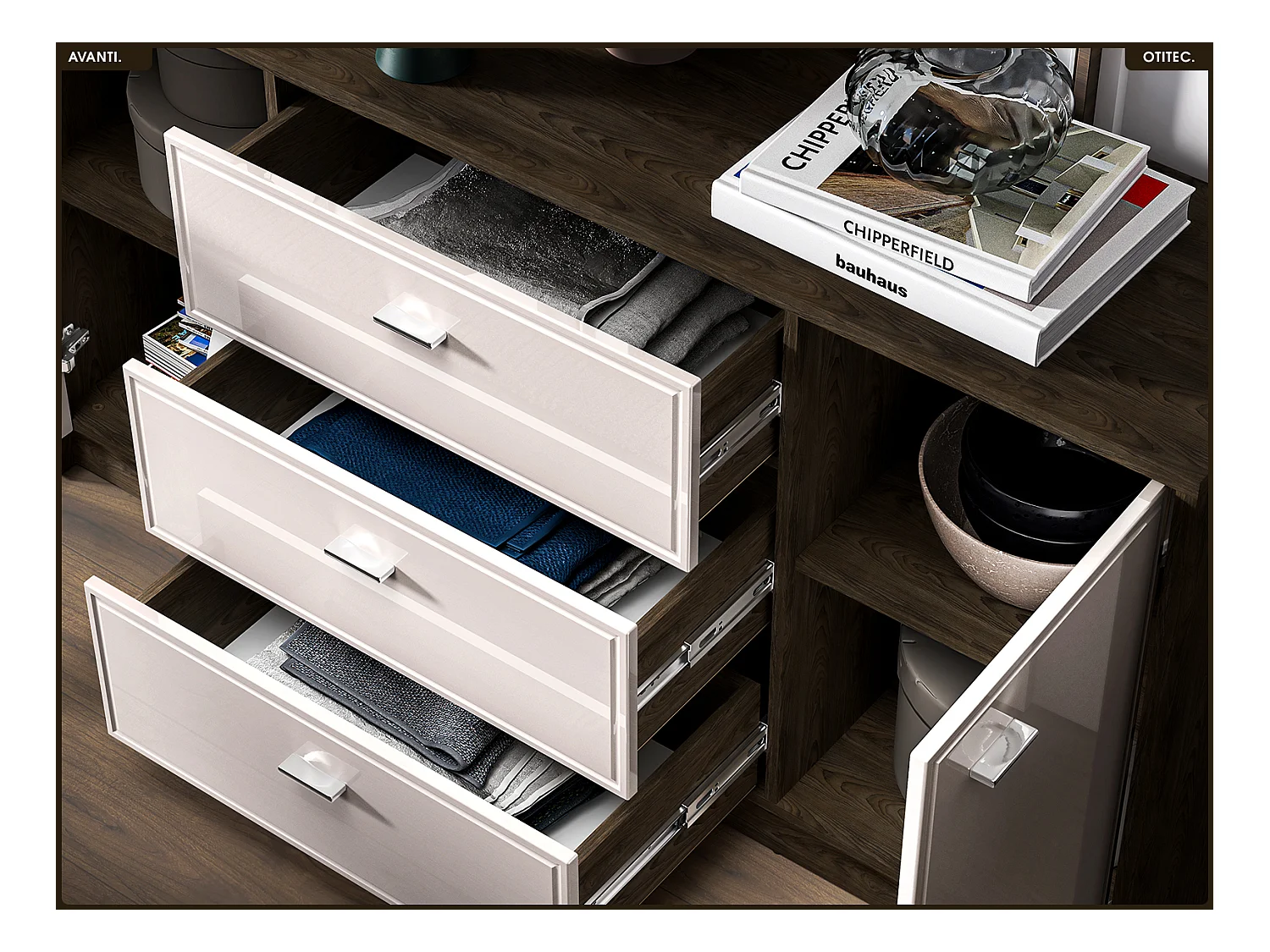 Commode - L.160 x H.85 x P.40 cm - AVANTI