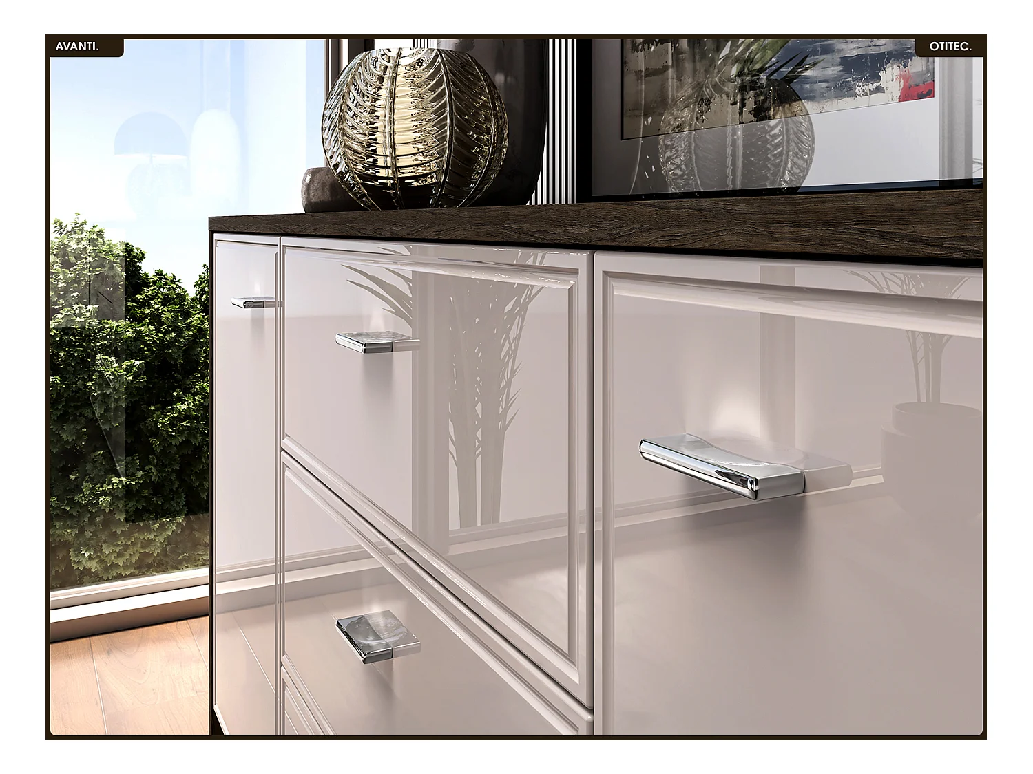 Commode - L.160 x H.85 x P.40 cm - AVANTI