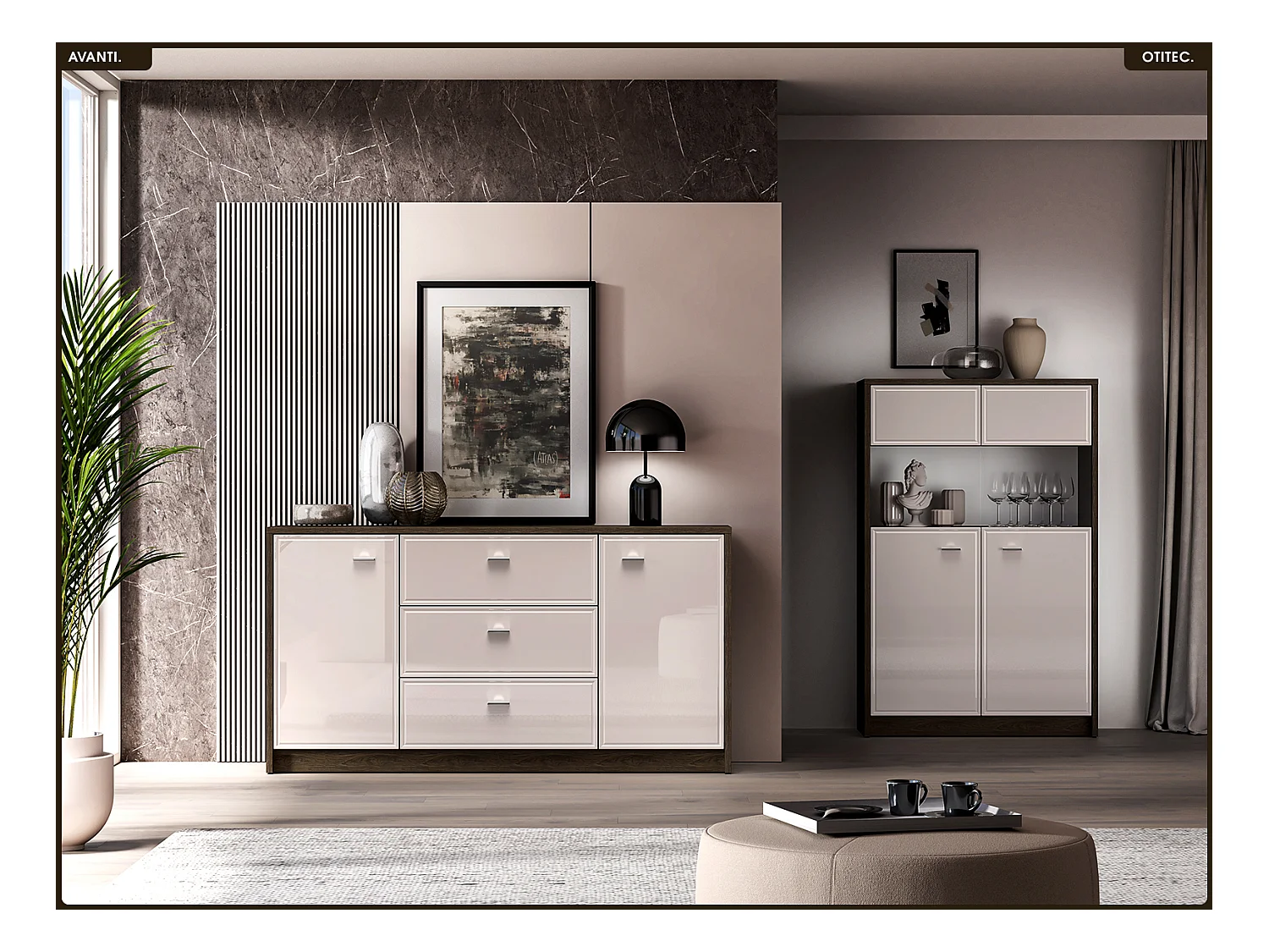 Commode - L.160 x H.85 x P.40 cm - AVANTI