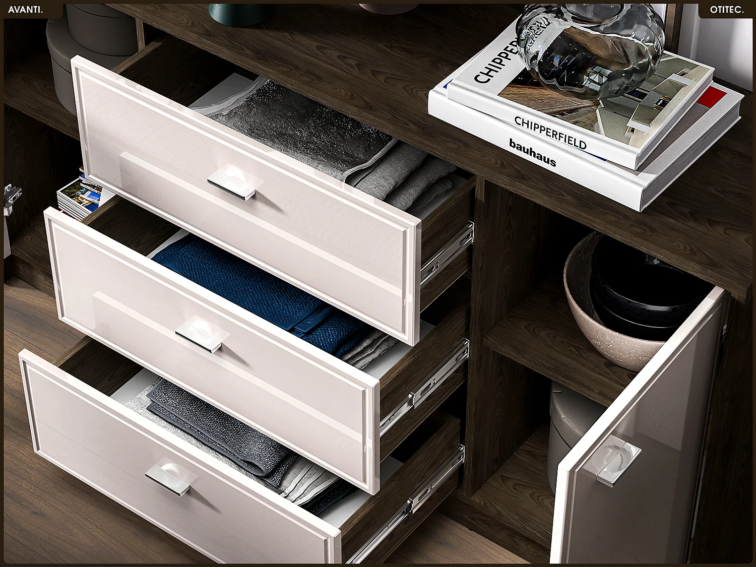 Commode - L.160 x H.85 x P.40 cm - AVANTI