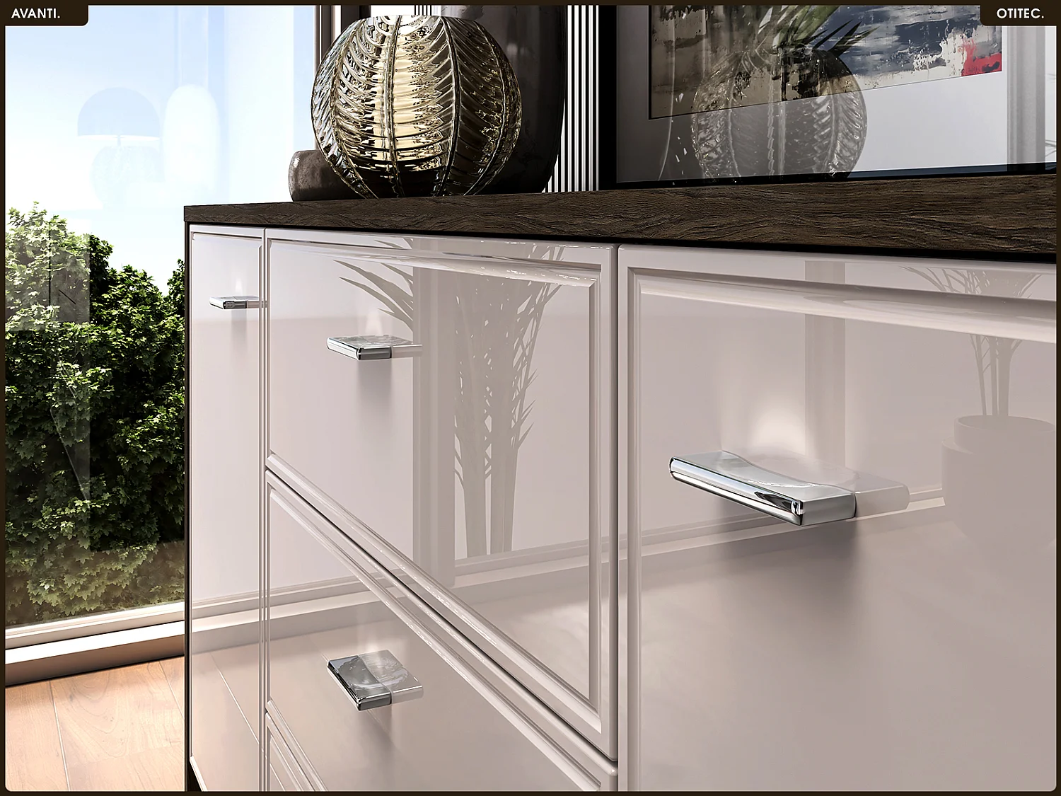 Commode - L.160 x H.85 x P.40 cm - AVANTI