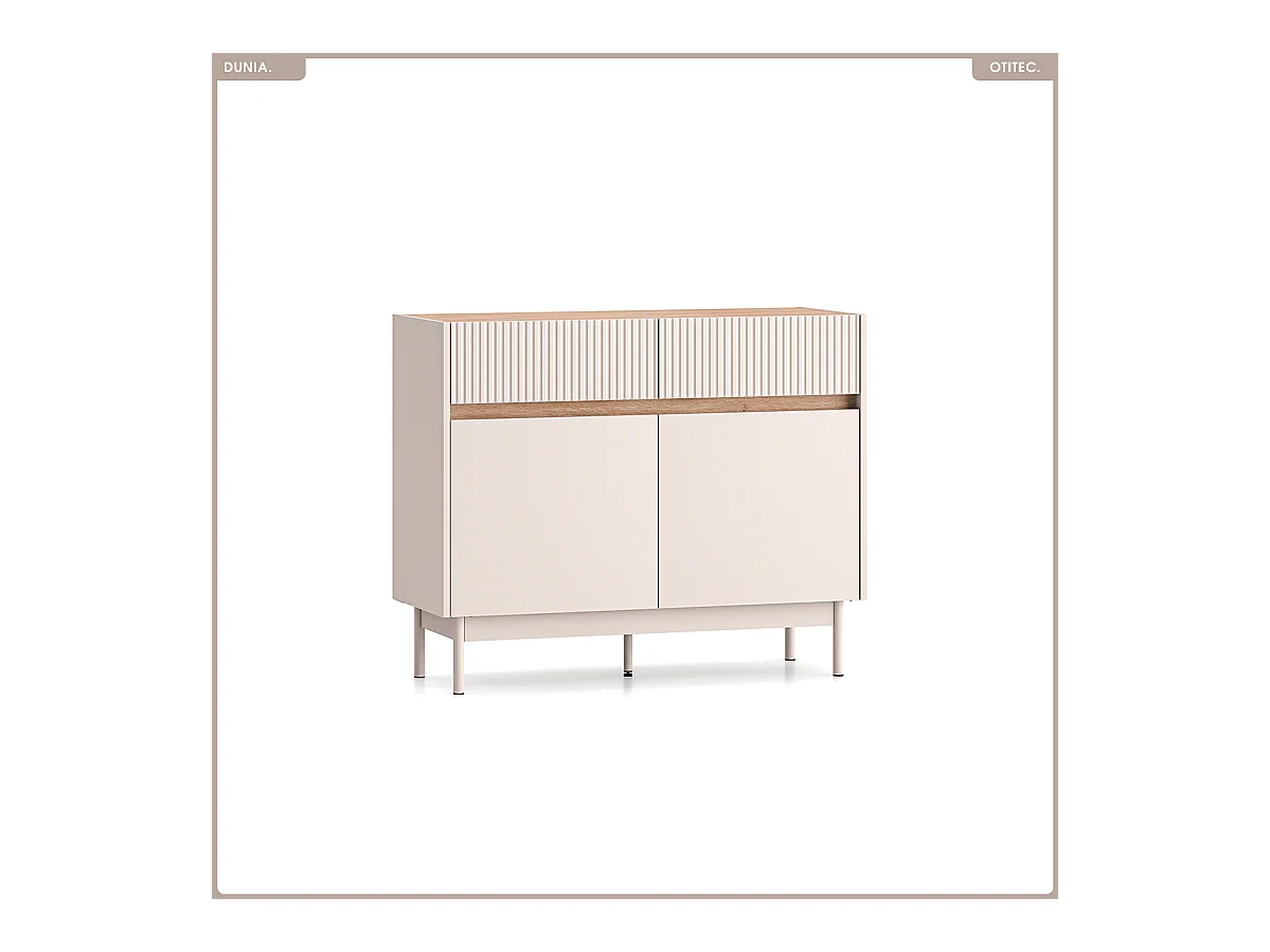 Commode - L.104 x H.85 x P.40 cm - DUNIA