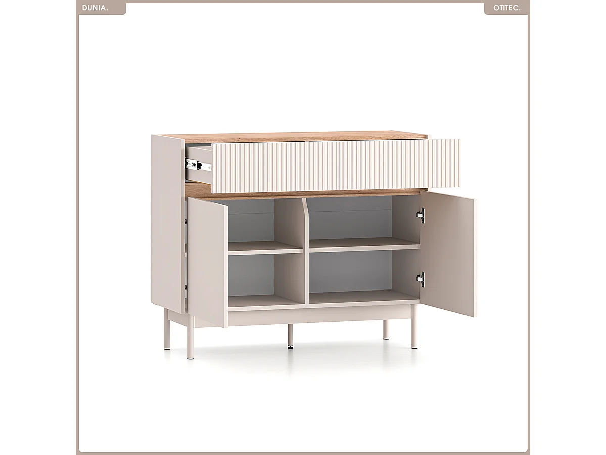 Commode - L.104 x H.85 x P.40 cm - DUNIA