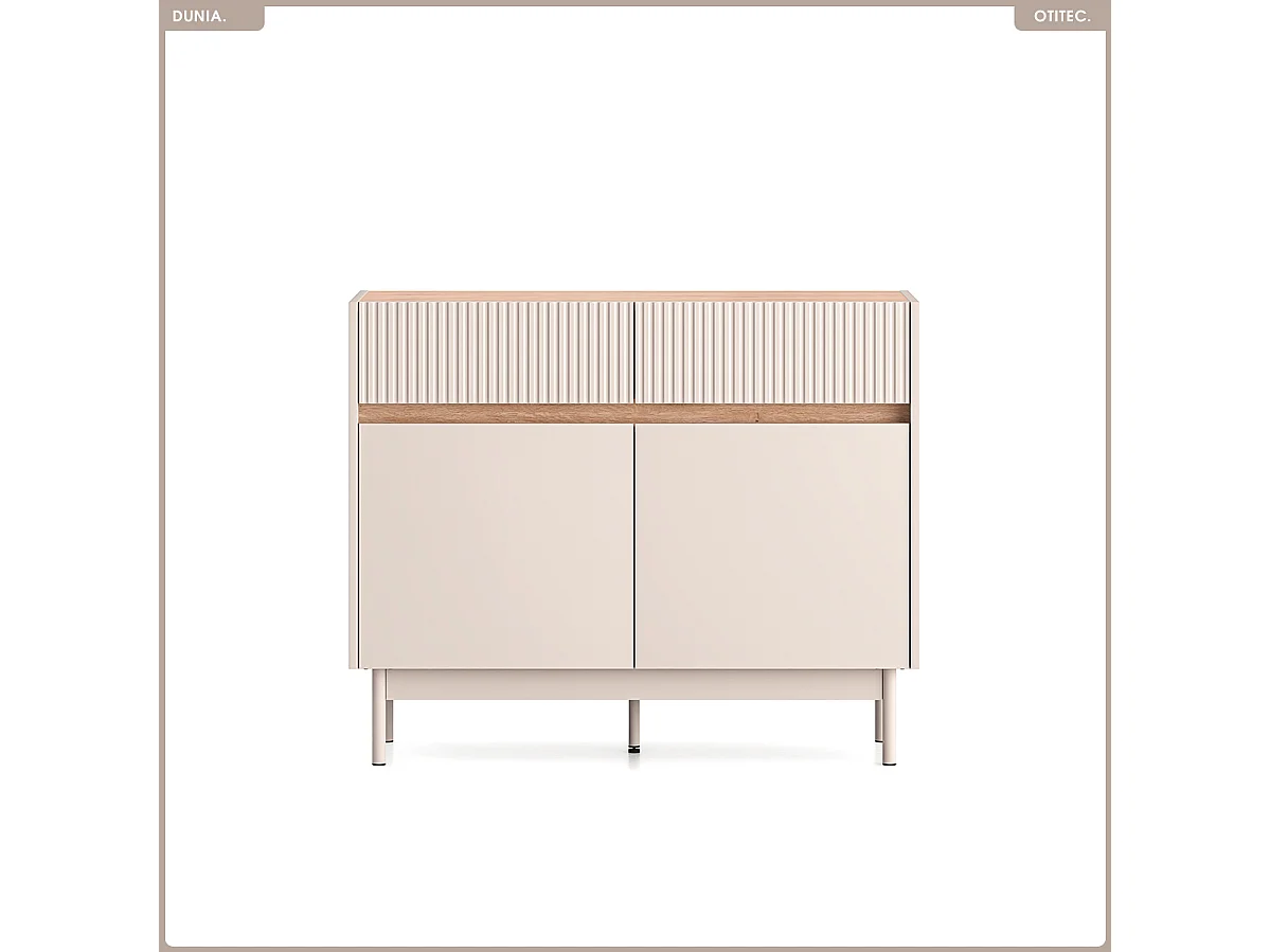 Commode - L.104 x H.85 x P.40 cm - DUNIA