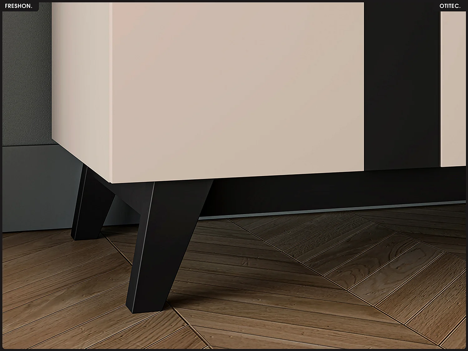 Armoire - L.90 x H.200 x P.53 cm - FRESHON