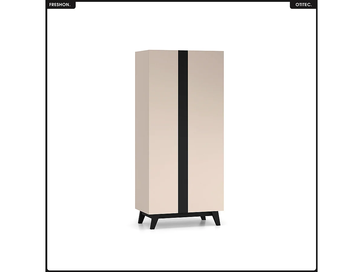Armoire - L.90 x H.200 x P.53 cm - FRESHON