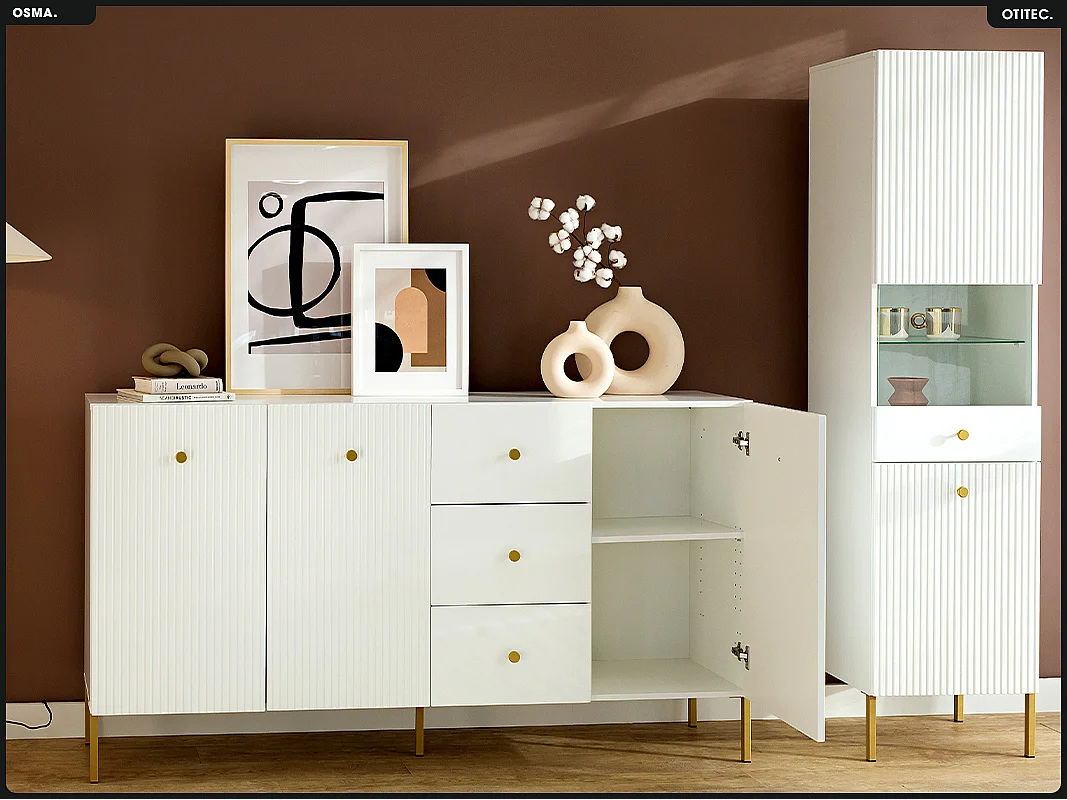 Commode - H.98 x L.179 x P.42 - OMSA - GOLD