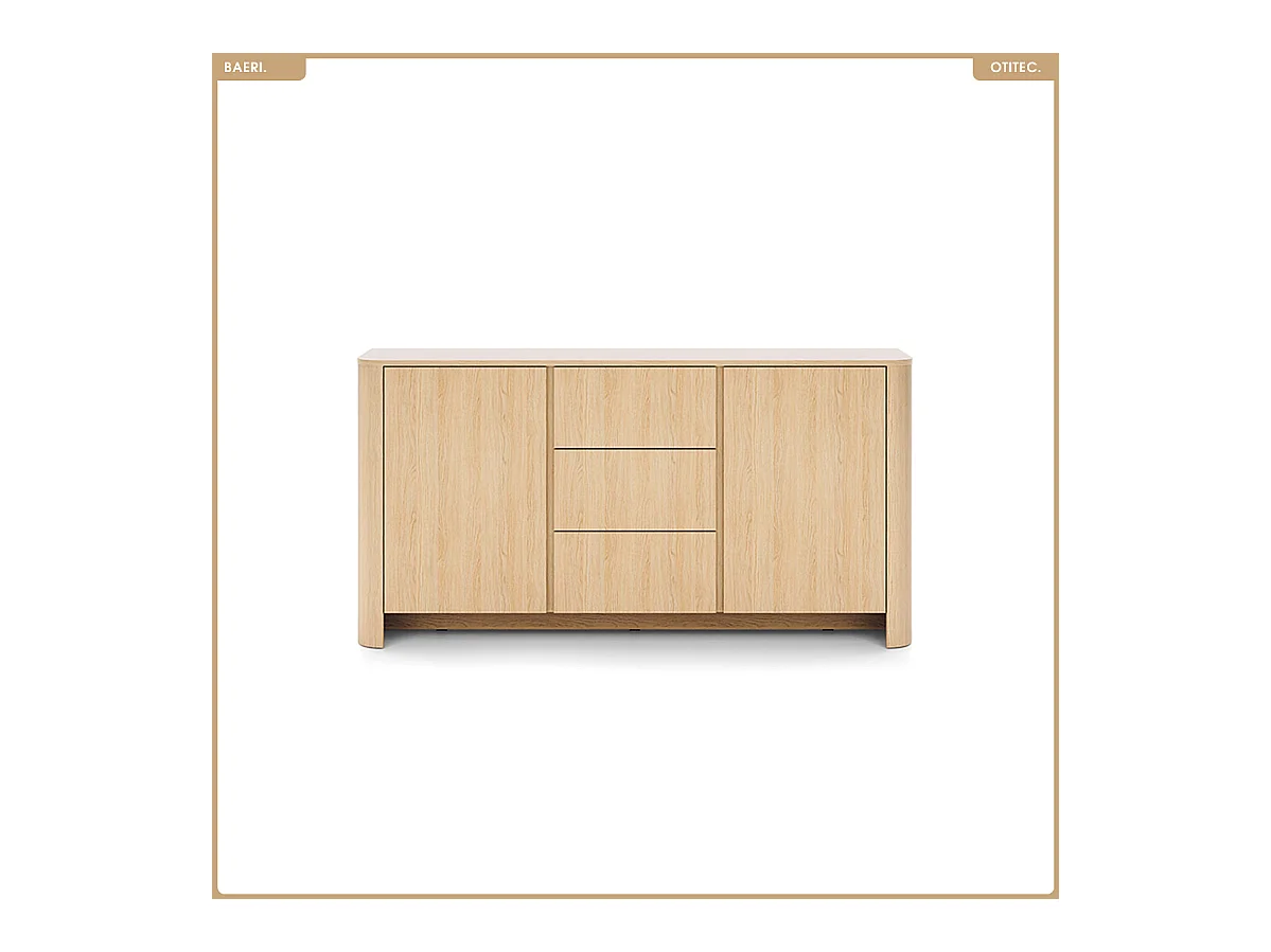 Commode - L.168 x H.84 x P.39 cm - BAERI