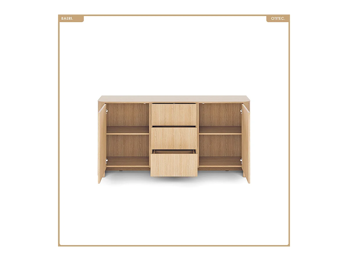 Commode - L.168 x H.84 x P.39 cm - BAERI