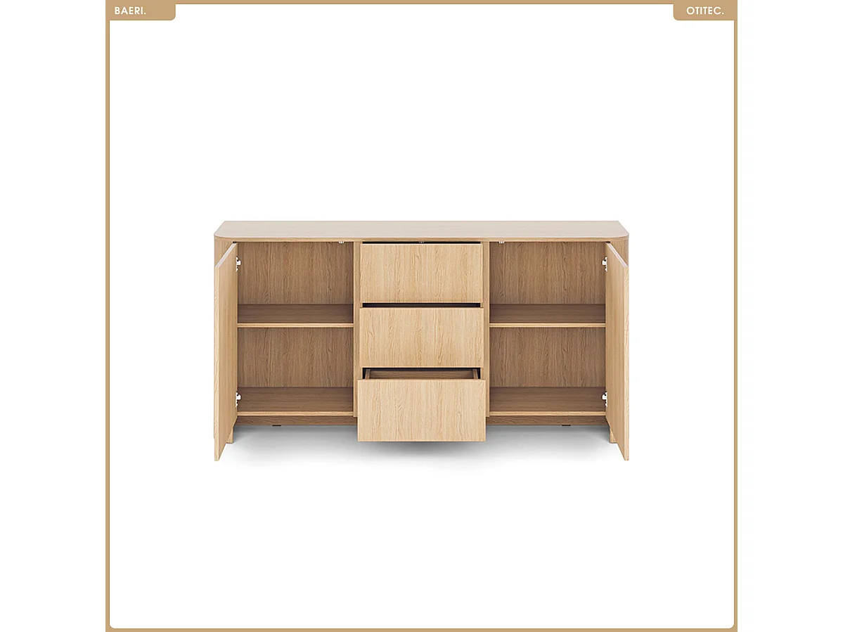 Commode - L.168 x H.84 x P.39 cm - BAERI