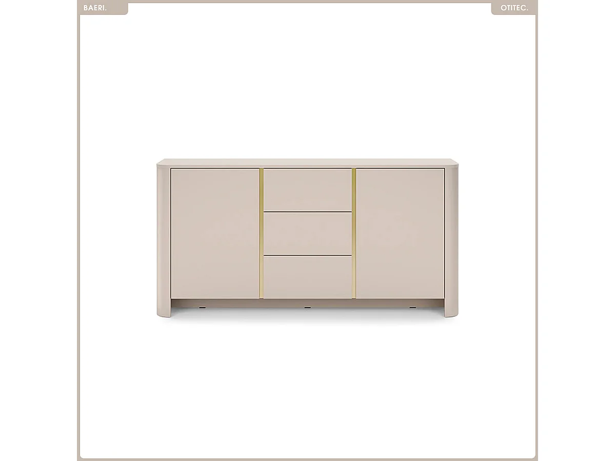 Commode - L.168 x H.84 x P.39 cm - BAERI