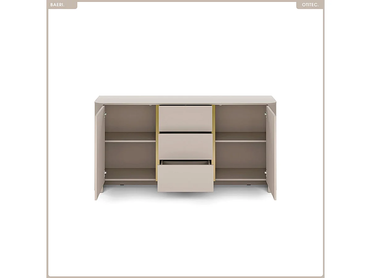 Commode - L.168 x H.84 x P.39 cm - BAERI