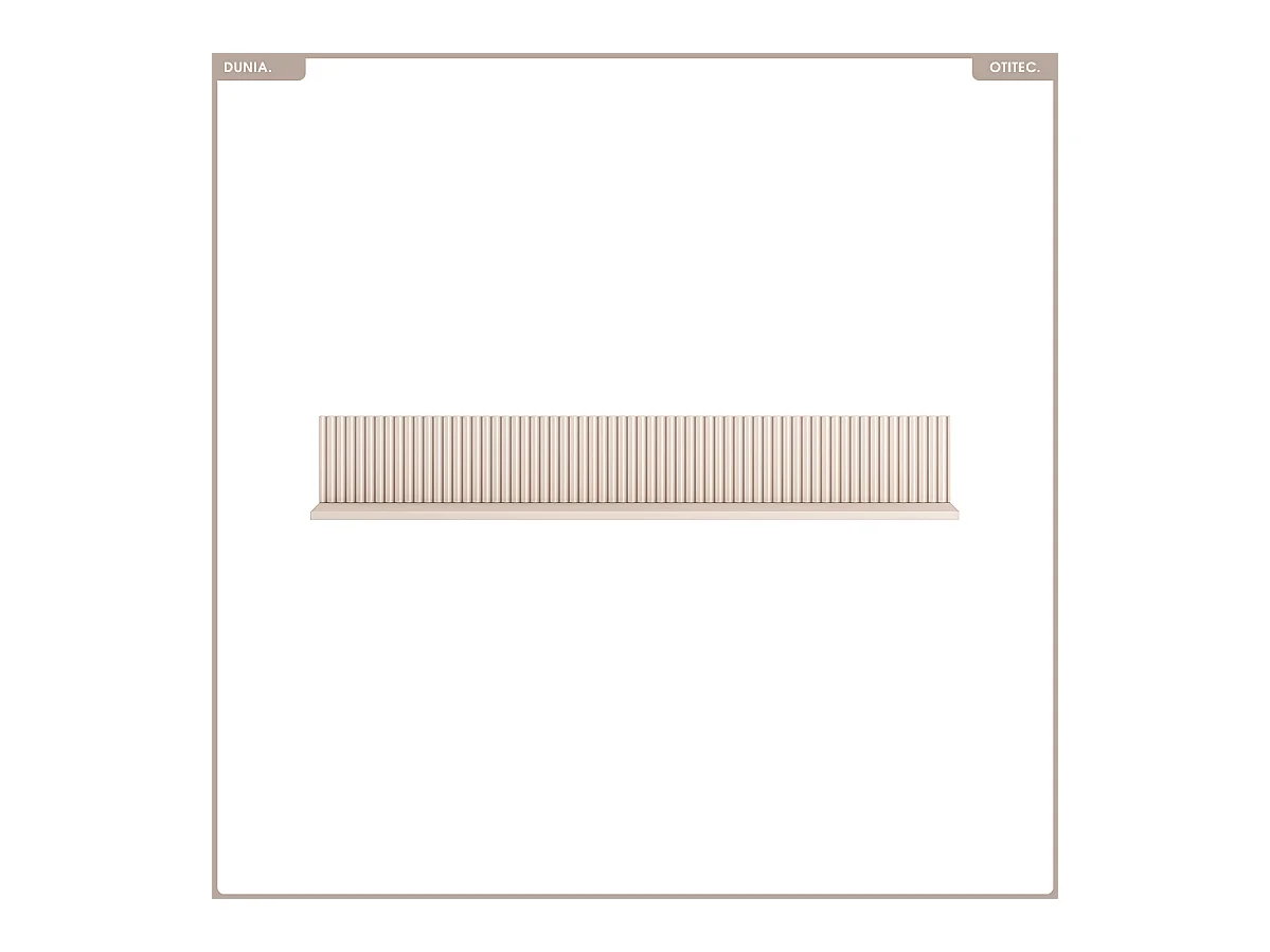 Étagère murale - L.120 x H.18 x P.20 cm - DUNIA