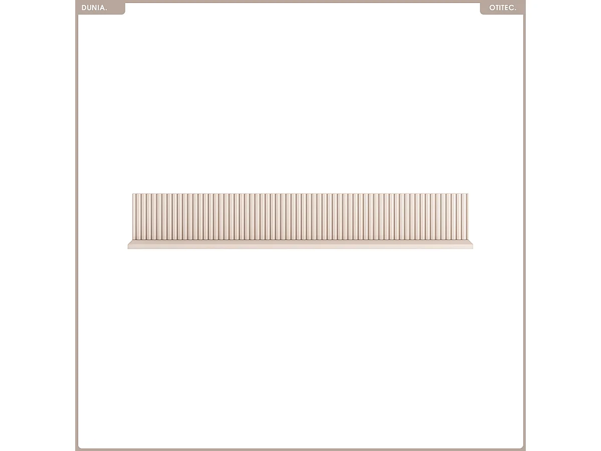 Étagère murale - L.120 x H.18 x P.20 cm - DUNIA