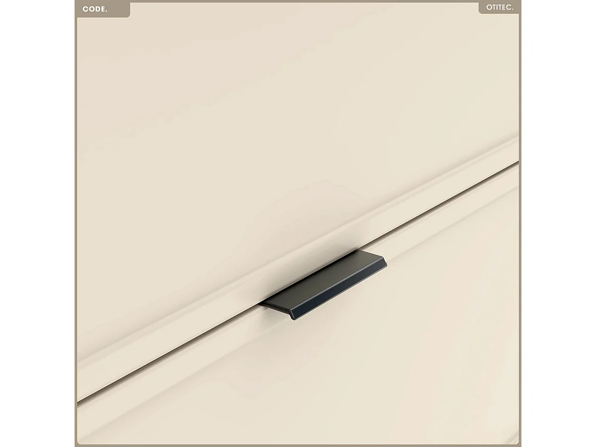 Commode - H.115 x L.75 x P.40 - CODE - CACHEMIRE