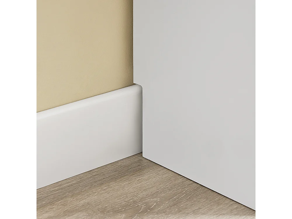 Wąska szafka na buty z 2 klapami i regulowanym regałem