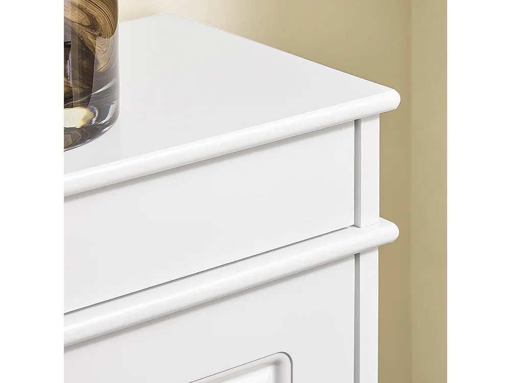 Wąska szafka na buty z 2 klapami i regulowanym regałem