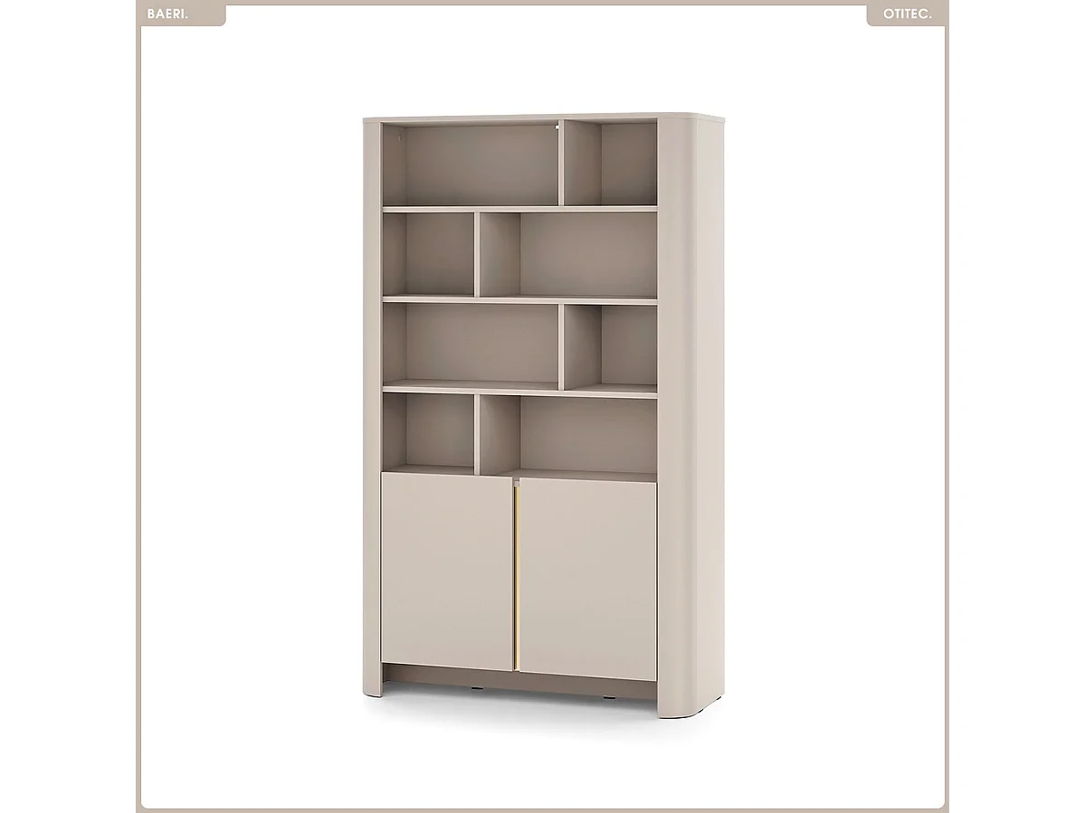 Bibliothèque - L.103 x H.170 x P.39 cm - BAERI