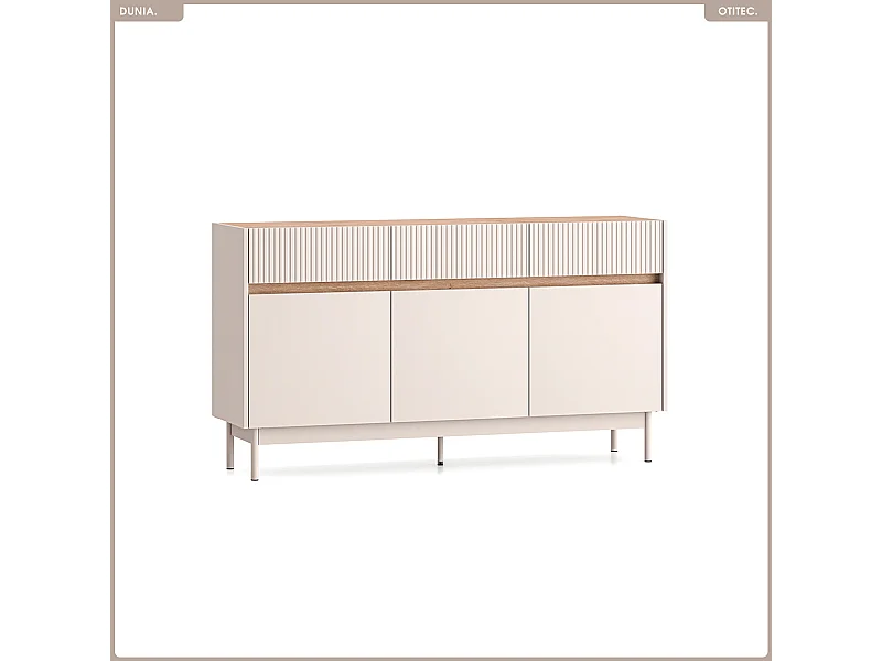 Commode - L.154 x H.85 x P.40 cm - DUNIA