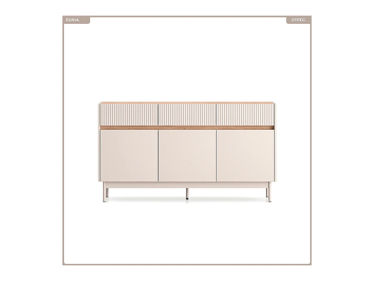 Commode - L.154 x H.85 x P.40 cm - DUNIA