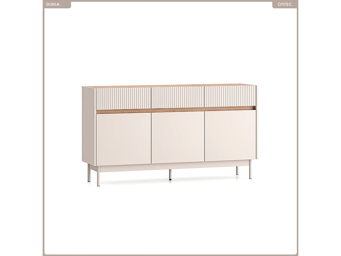 Commode - L.154 x H.85 x P.40 cm - DUNIA