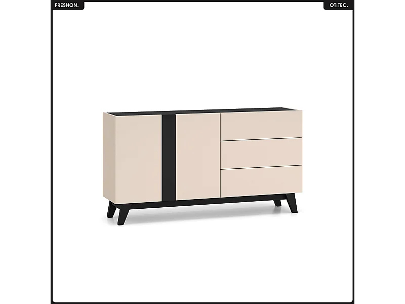 Commode - L.160 x H.85 x P.40 cm - FRESHON