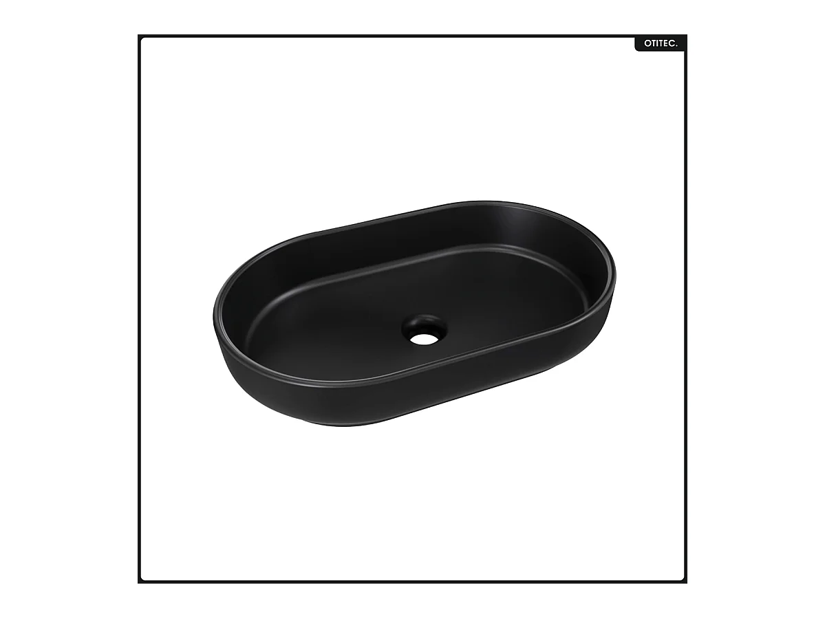 Ensemble de meubles sous vasque - 100 cm - avec Plan - Vasque - Colonne - OLIVE - Chêne