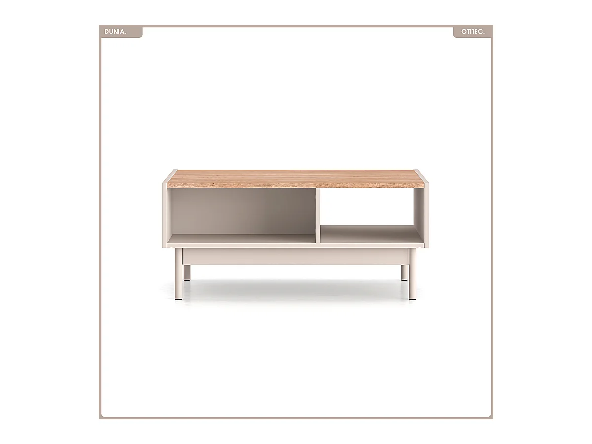 Table basse - L.90 x H.40 x P.60 cm - DUNIA