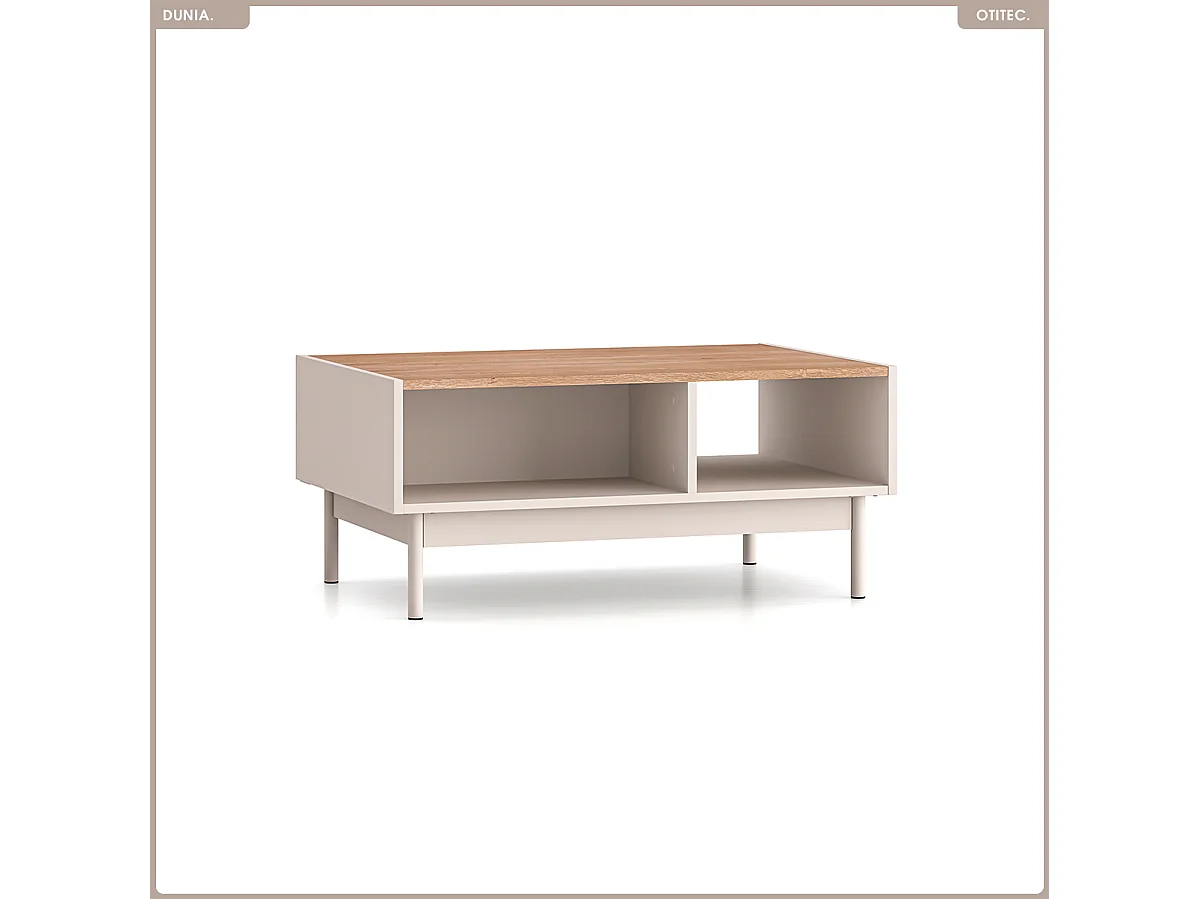 Table basse - L.90 x H.40 x P.60 cm - DUNIA