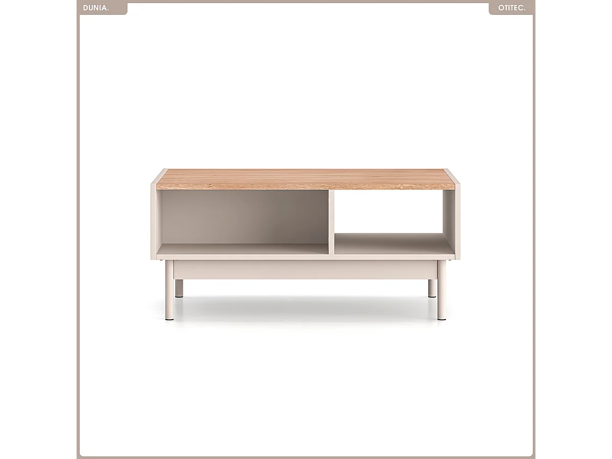 Table basse - L.90 x H.40 x P.60 cm - DUNIA