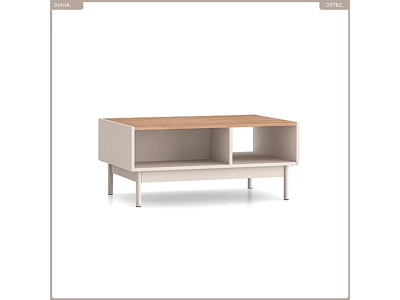 Table basse - L.90 x H.40 x P.60 cm - DUNIA