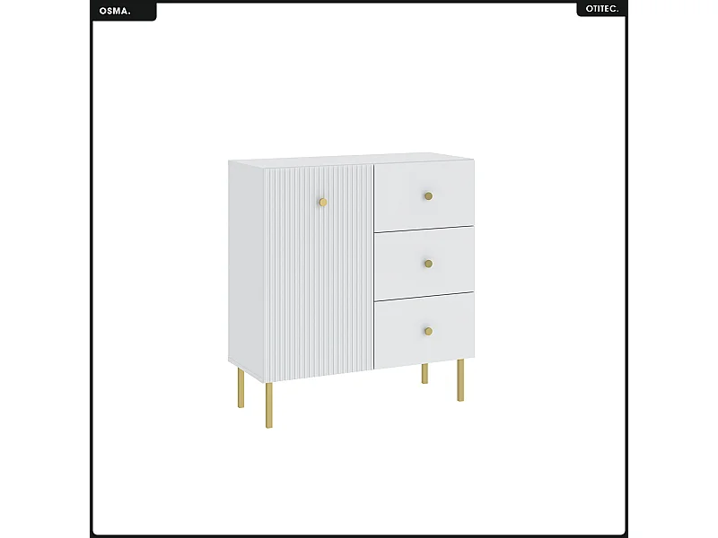 Commode - H.98 x L.91 x P.42 - OMSA - GOLD