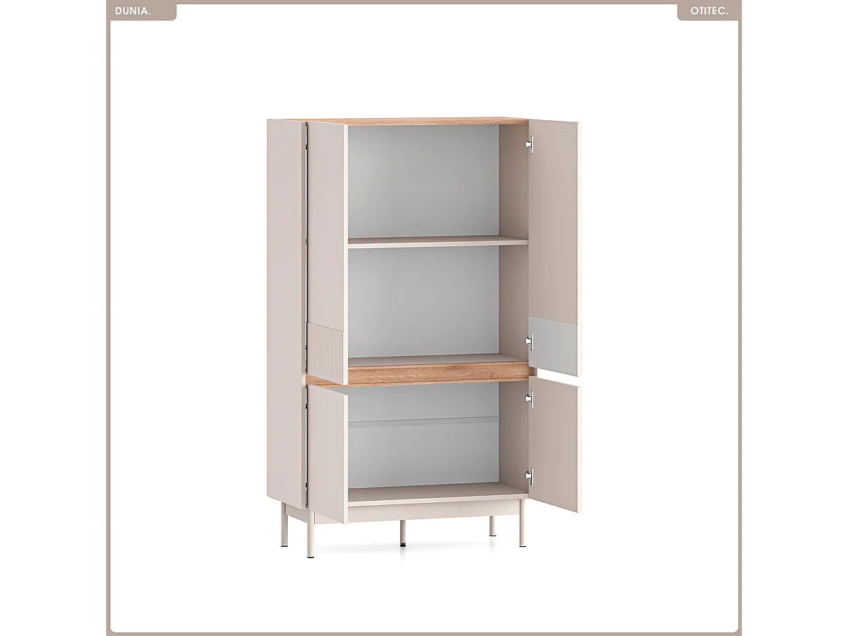Armoire - L.92 x H.156 x P.40 cm - DUNIA