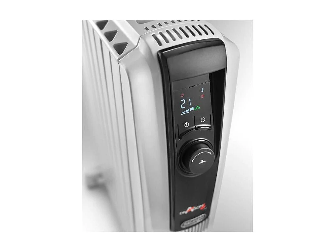 Radiateur bain d'huille Dragon4 Pro DELONGHI - 2000W - Technologie Real Energy - Fonction ECO - Thermostat ambiance et sécurit