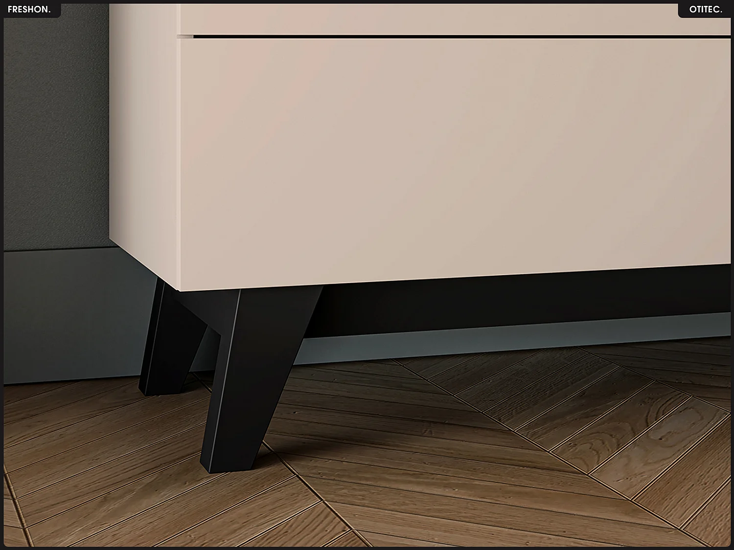 Commode - L.120 x H.85 x P.40 cm - FRESHON