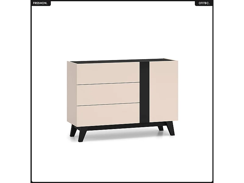 Commode - L.120 x H.85 x P.40 cm - FRESHON