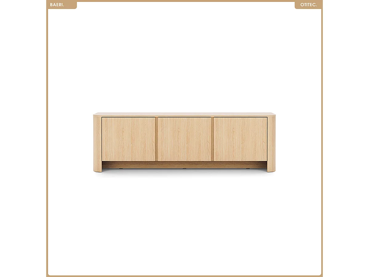 Meuble TV - L.168 x H.52 x P.39 cm - BAERI