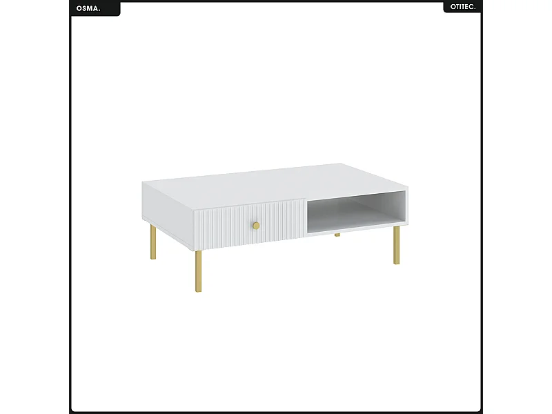 Table basse - H.35 x L.102 x P.67 - OMSA - GOLD