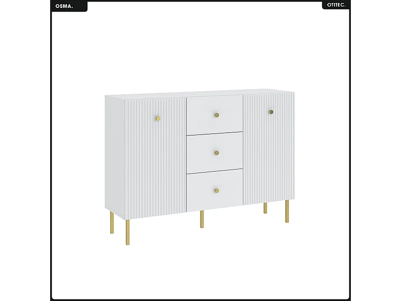Commode - H.98 x L.135 x P.42 - OMSA - GOLD