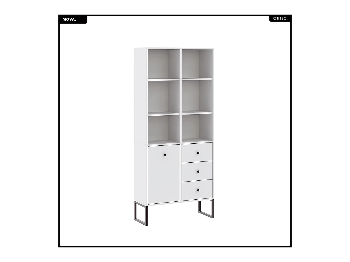 Armoire - H.180 x L.77 x P.33 - MOVA