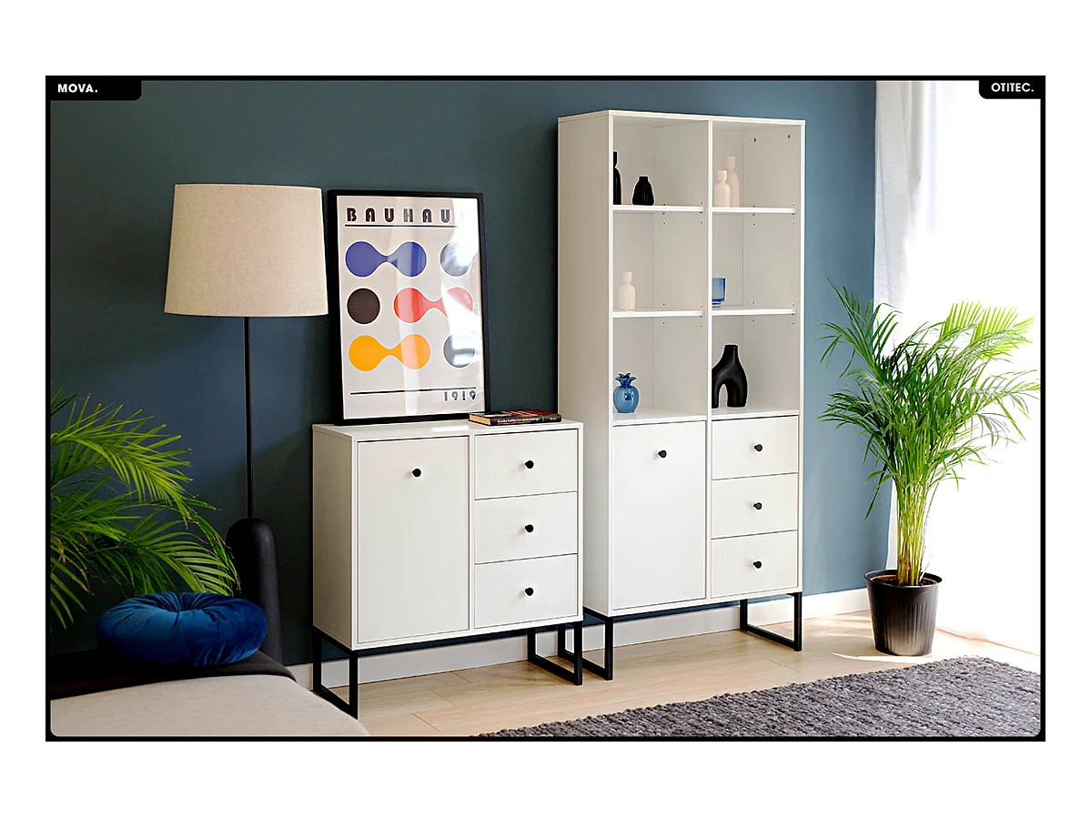 Armoire - H.180 x L.77 x P.33 - MOVA