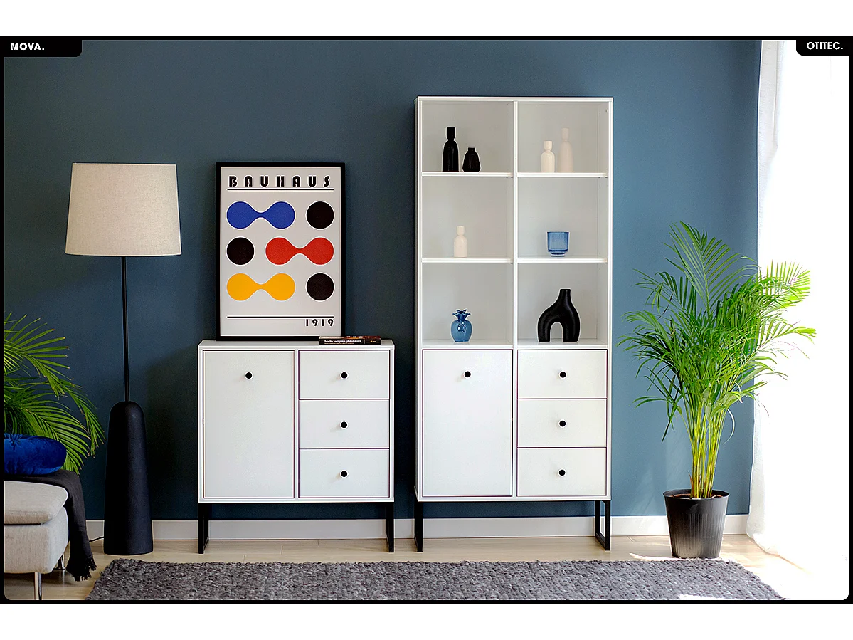 Armoire - H.180 x L.77 x P.33 - MOVA