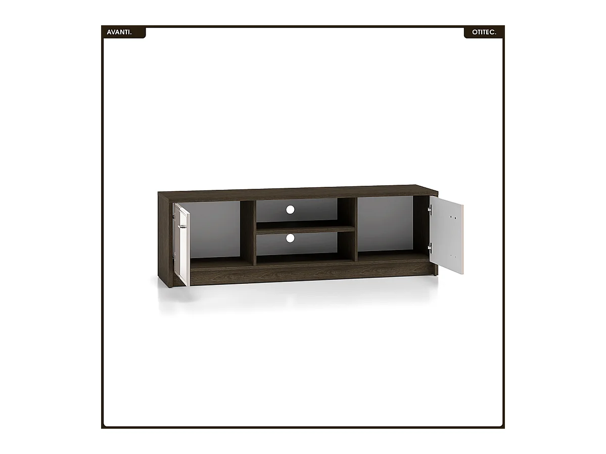Meuble TV - L.104 x H.85 x P.40 cm - AVANTI