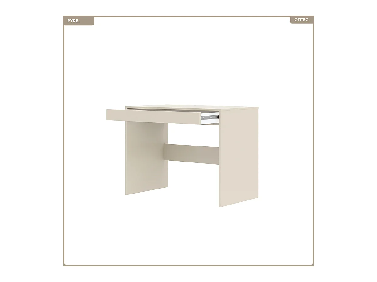 Burreau - H.76 x L.100 x P.50 - PYRE - CACHEMIRE