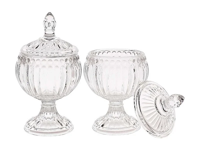 Bonbonnière Ronde H15cm Sur Pied - GORMIX